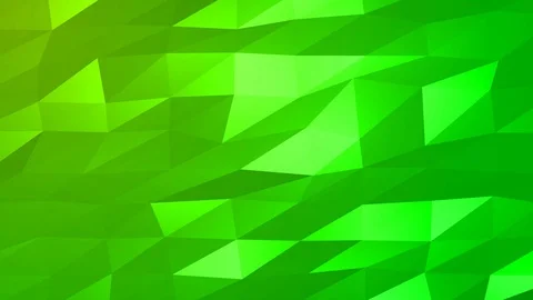 Loopable Abstract Green Low Poly Background 4K Full HD V98 Stock Footage 89806348