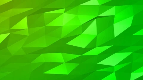 Loopable Abstract Green Low Poly Background 4K Full HD V106 Stock Footage 89806412