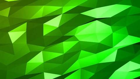 Loopable Abstract Green Low Poly Background 4K Full HD V116 Video stock 89806490