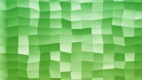 Loopable Abstract Green   Low Poly 3D surface as CG background V10 Stock Footage 90059429