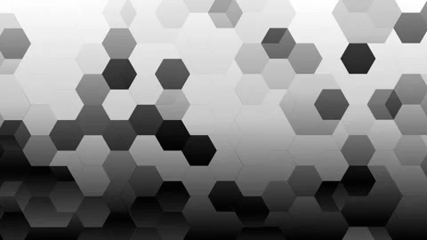 Loopable abstract monochrome background featuring a pattern of overlapping Stock Footage 319481330