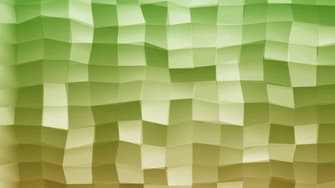 Loopable Abstract Orange Green  Low Poly 3D surface as CG background V4 Stock Footage 90059247