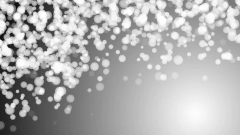 Loopable abstract particle lights bokeh circles background. Stock Footage 70818192