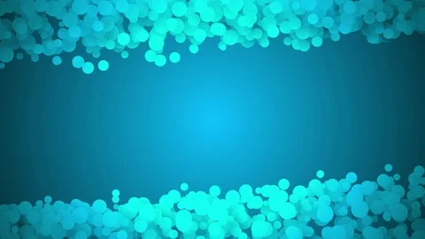 Loopable abstract particle lights bokeh circles background. Stock Footage 70819682