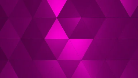 Loopable Abstract Pink Magenta Low Poly 3D surface as CG background V2 Stock Footage 90708034