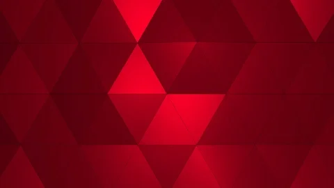Loopable Abstract Pink Red Low Poly 3D surface as CG background V2 Stock Footage 90708054
