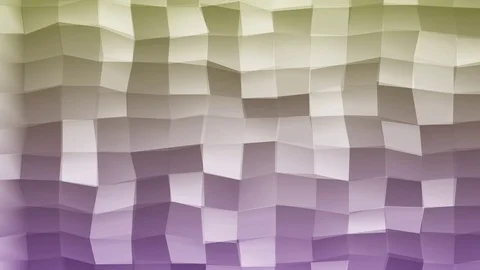 Loopable Abstract Purple Green  Low Poly 3D surface as CG background V28 Stock Footage 90059821