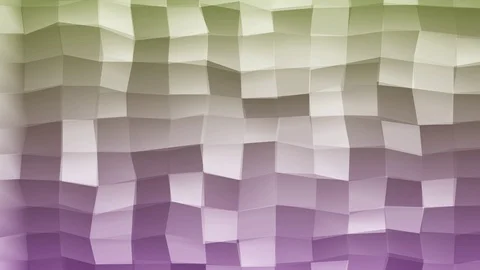 Loopable Abstract Purple Green  Low Poly 3D surface as CG background V29 Stock Footage 90059856