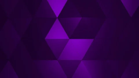 Loopable Abstract Purple Low Poly 3D surface as CG background V1 Stock Footage 90707579
