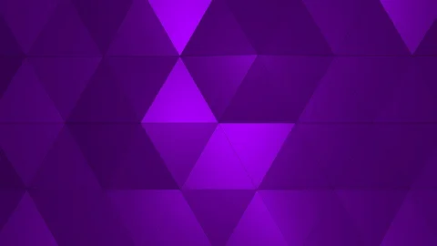 Loopable Abstract Purple Low Poly 3D surface as CG background V2 Stock Footage 90708005