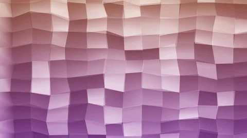 Loopable Abstract Purple Orange  Low Poly 3D surface as CG background V28 Stock Footage 90059820