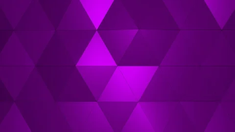 Loopable Abstract Purple Pink Low Poly 3D surface as CG background V2 Video stock 90708023