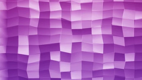 Loopable Abstract Purple Pink Magenta  Low Poly 3D surface as CG background V28 Stock Footage 90059833