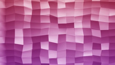 Loopable Abstract Purple Red  Low Poly 3D surface as CG background V29 Stock Footage 90059848