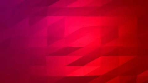 Loopable Abstract Red Magenta Low Poly Background 4K Full HD V25 Stock Footage 89930722