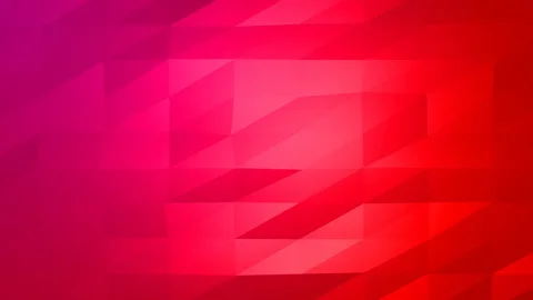 Loopable Abstract Red Magenta Low Poly Background 4K Full HD V26 Stock Footage 89930723