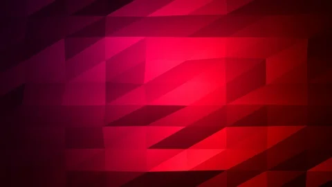 Loopable Abstract Red Magenta Low Poly Background 4K Full HD V27 Stock Footage 89930726