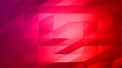 Loopable Abstract Red Magenta Low Poly Background 4K Full HD V28 Stock Footage 89930730