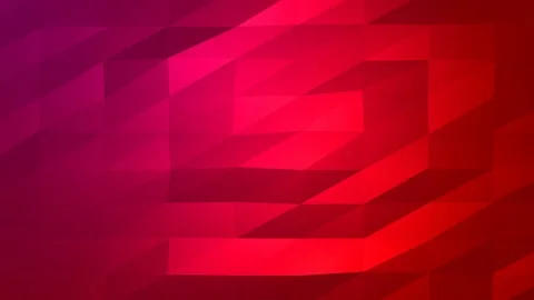 Loopable Abstract Red Magenta Low Poly Background 4K Full HD V29 Stock Footage 89930733