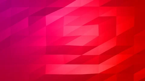 Loopable Abstract Red Magenta Low Poly Background 4K Full HD V30 Stock Footage 89930736