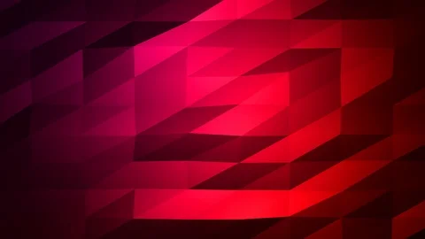 Loopable Abstract Red Magenta Low Poly Background 4K Full HD V35 Video stock 89930748