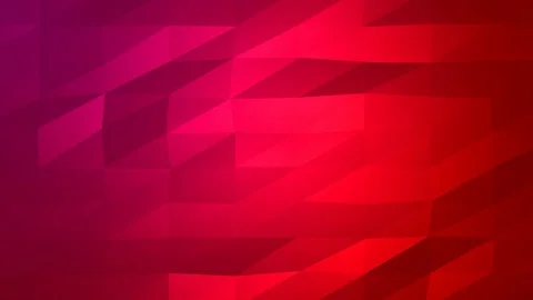 Loopable Abstract Red Magenta Low Poly Background 4K Full HD V37 Stock Footage 89930755