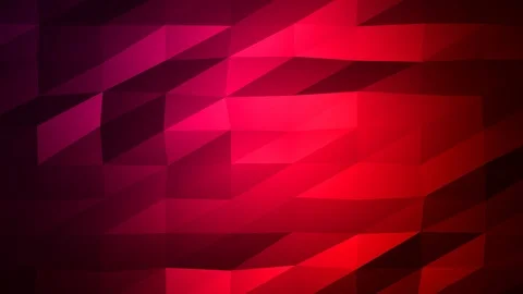 Loopable Abstract Red Magenta Low Poly Background 4K Full HD V39 Stock Footage 89930761