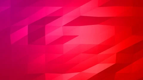 Loopable Abstract Red Magenta Low Poly Background 4K Full HD V42 Video stock 89930773