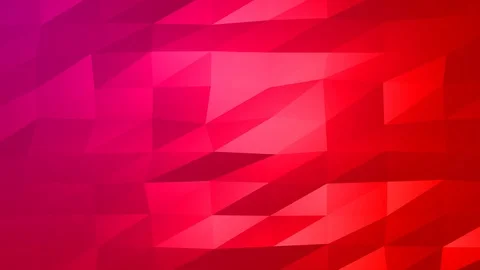 Loopable Abstract Red Magenta Low Poly Background 4K Full HD V50 Stock Footage 89930798
