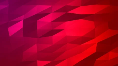 Loopable Abstract Red Magenta Low Poly Background 4K Full HD V65 Video stock 89930824