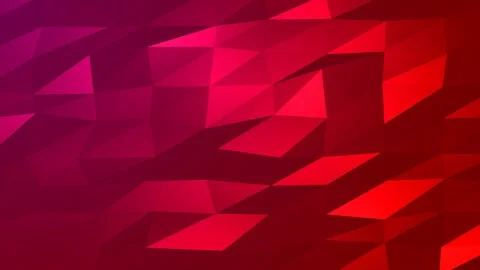 Loopable Abstract Red Magenta Low Poly Background 4K Full HD V77 Video stock 89930874
