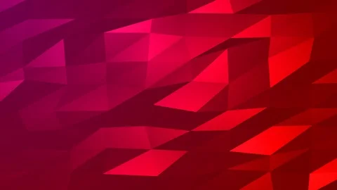 Loopable Abstract Red Magenta Low Poly Background 4K Full HD V81 Video stock 89930890