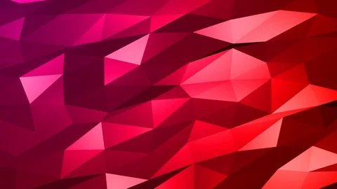 Loopable Abstract Red Magenta Low Poly Background 4K Full HD V116 Video stock 89931013
