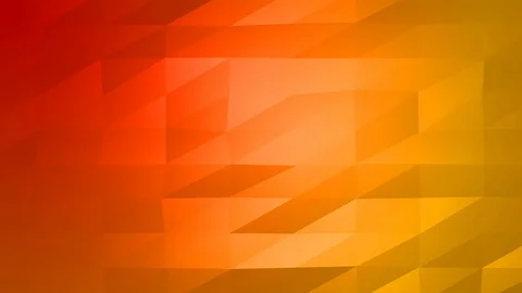Loopable Abstract Red Orange Low Poly Background 4K Full HD V26 Stock Footage 89604369