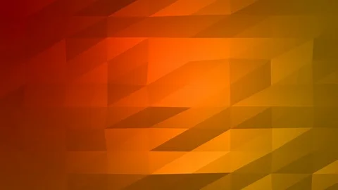 Loopable Abstract Red Orange Low Poly Background 4K Full HD V25 Stock Footage 89604374