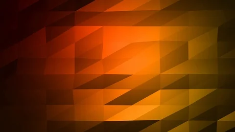 Loopable Abstract Red Orange Low Poly Background 4K Full HD V27 Video stock 89604377