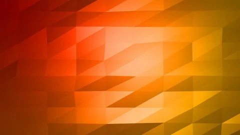 Loopable Abstract Red Orange Low Poly Background 4K Full HD V28 Stock Footage 89604383