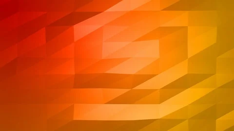 Loopable Abstract Red Orange Low Poly Background 4K Full HD V30 Stock Footage 89604392