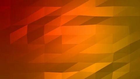 Loopable Abstract Red Orange Low Poly Background 4K Full HD V37 Video stock 89604464