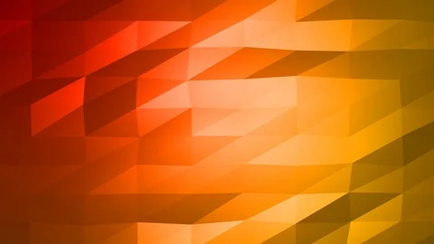 Loopable Abstract Red Orange Low Poly Background 4K Full HD V40 Video stock 89604491