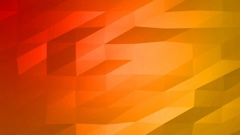 Loopable Abstract Red Orange Low Poly Background 4K Full HD V42 Stock-Footage 89604513