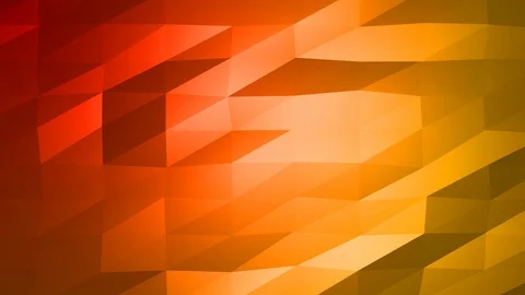 Loopable Abstract Red Orange Low Poly Background 4K Full HD V48 Stock Footage 89604600