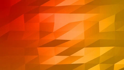 Loopable Abstract Red Orange Low Poly Background 4K Full HD V50 Video stock 89604618