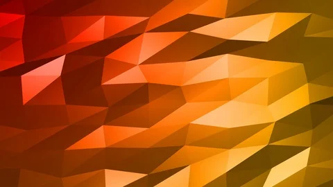 Loopable Abstract Red Orange Low Poly Background 4K Full HD V88 Stock-Footage 89605007