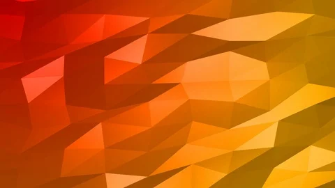 Loopable Abstract Red Orange Low Poly Background 4K Full HD V94 Video stock 89605077