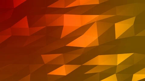Loopable Abstract Red Orange Low Poly Background 4K Full HD V97 Stock-Footage 89605137