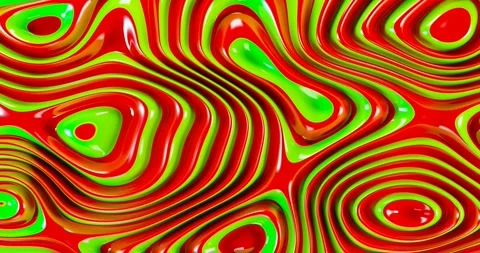 Loopable animated red and green christmas candy abstract swirling background. Stock-Footage 255822140
