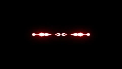 Loopable animated RED Lightning bolts from center strike on black background Stock Footage 91645815