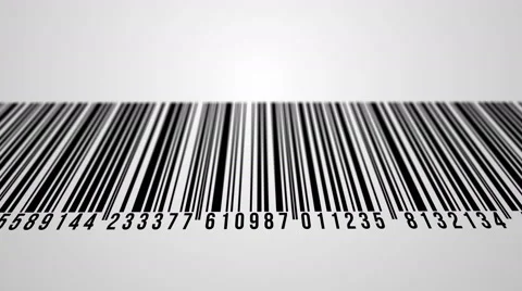 Loopable animation of barcode with alpha matte Stock Footage 47821662
