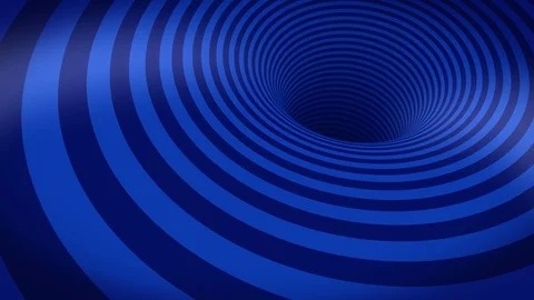 Loopable animation geometrical wormhole shape pattern motion graphics. Stock Footage 122187261